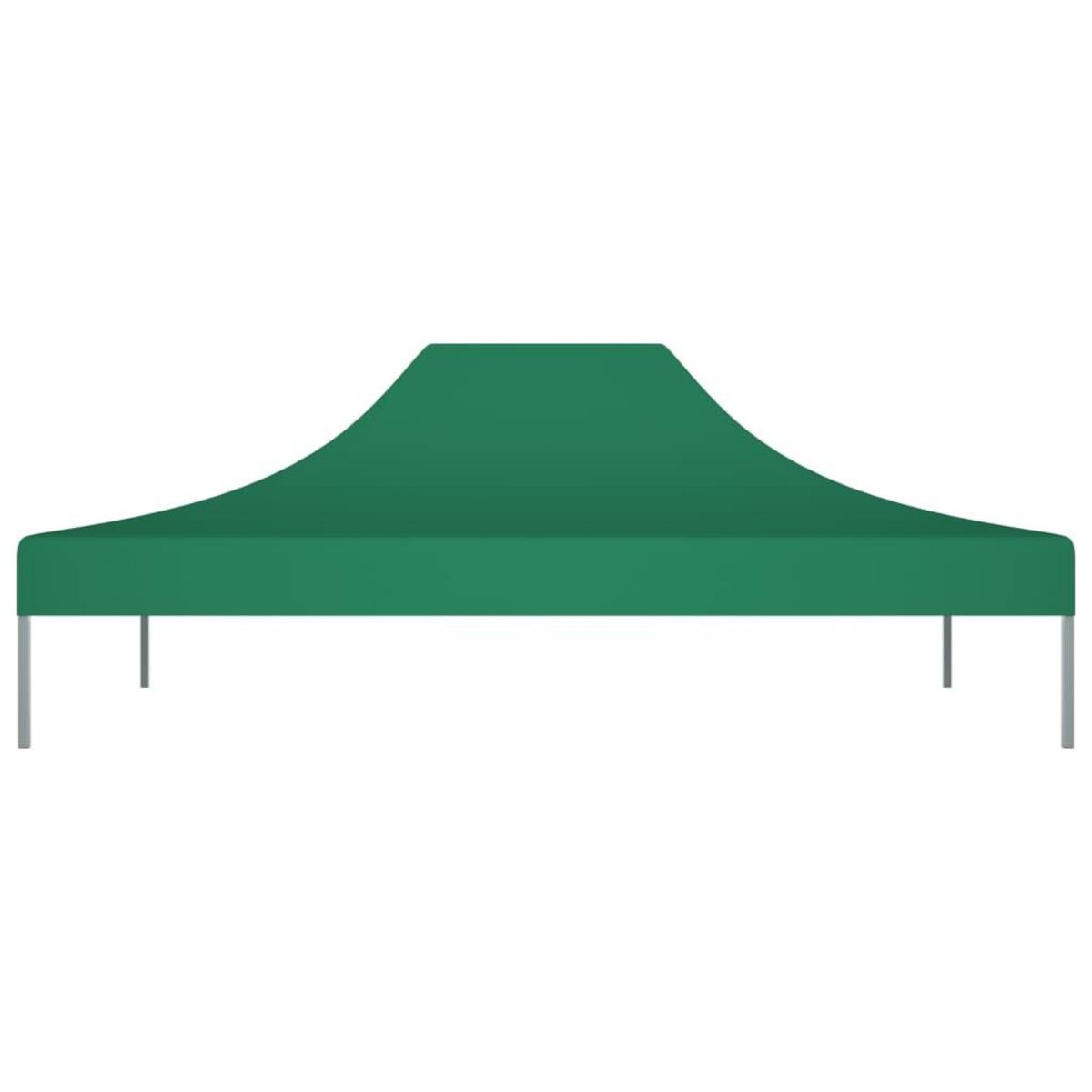 VIDAXL Toit de tente de reception 4,5x3 m Vert 270 g/m^2