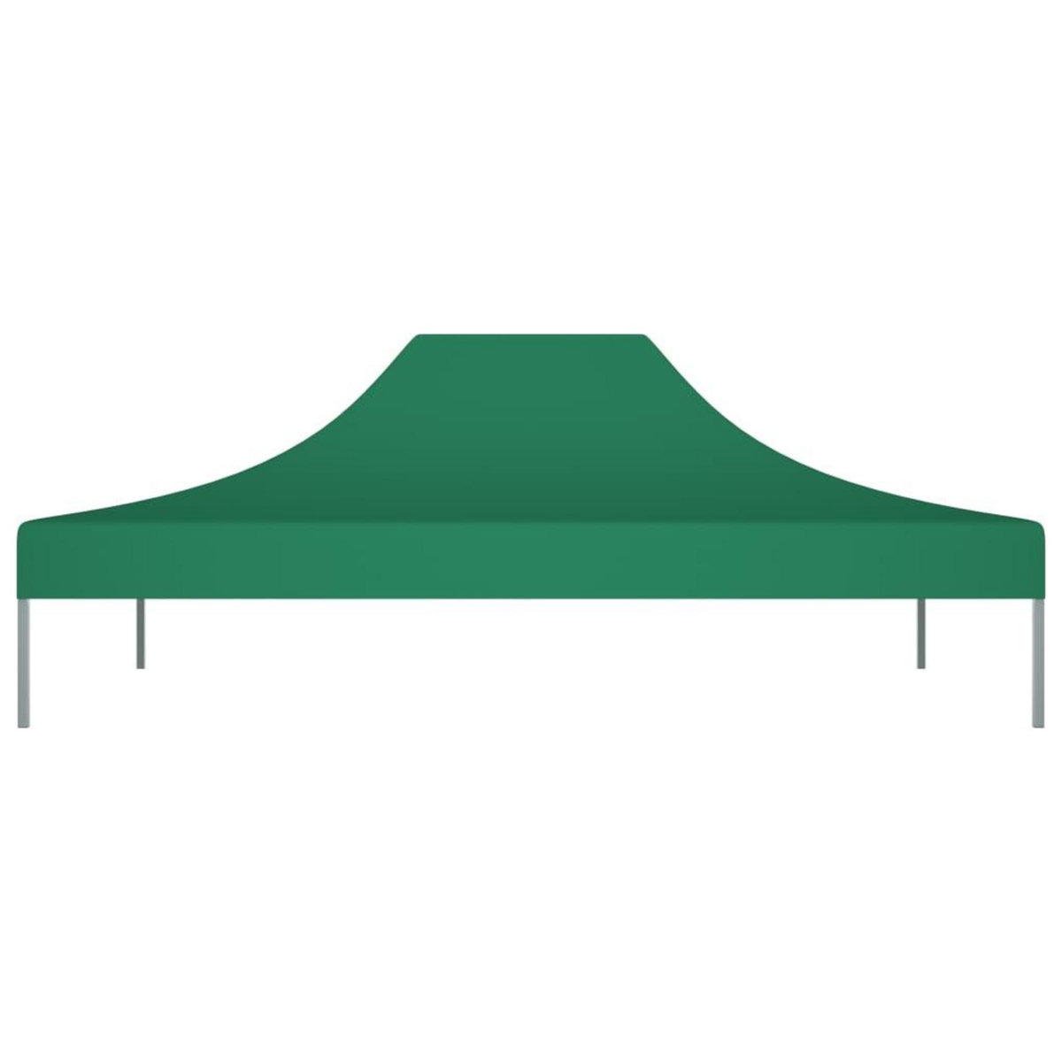 VIDAXL Toit de tente de reception 4,5x3 m Vert 270 g/m^2