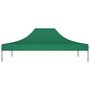 Voir la diapositive 3 : VIDAXL Toit de tente de reception 4,5x3 m Vert 270 g/m^2