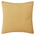 ATMOSPHERA Coussin en coton à motif Otto. Coloris disponibles : Jaune