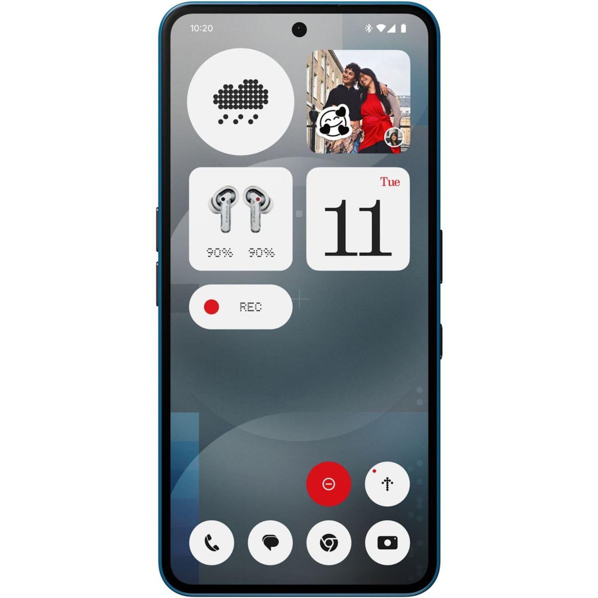 NOTHING Smartphone Phone (3a) Bleu Edition Limitée 256Go 5G