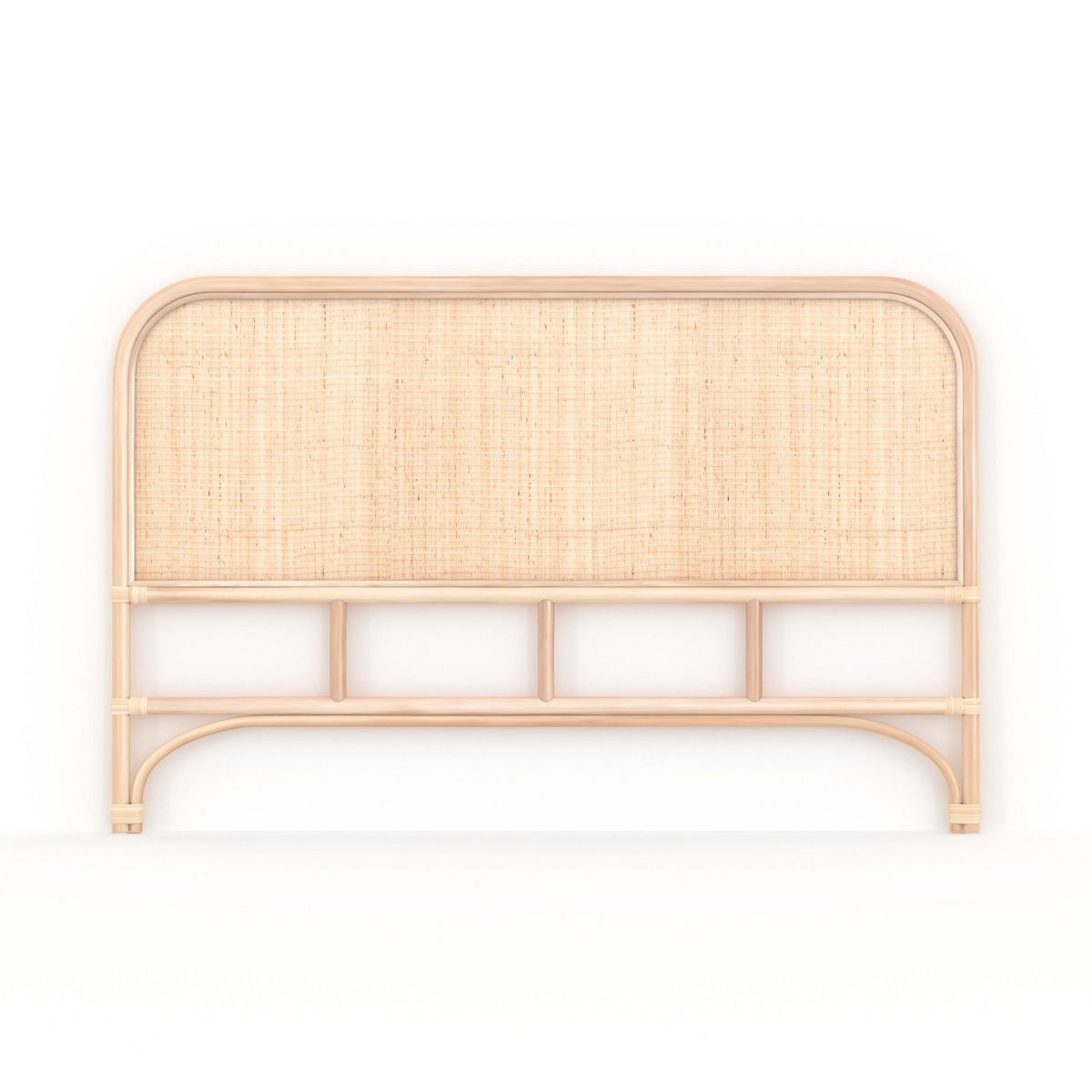 Rendez vous déco Tête de lit 140 cm en rotin naturel - Grace