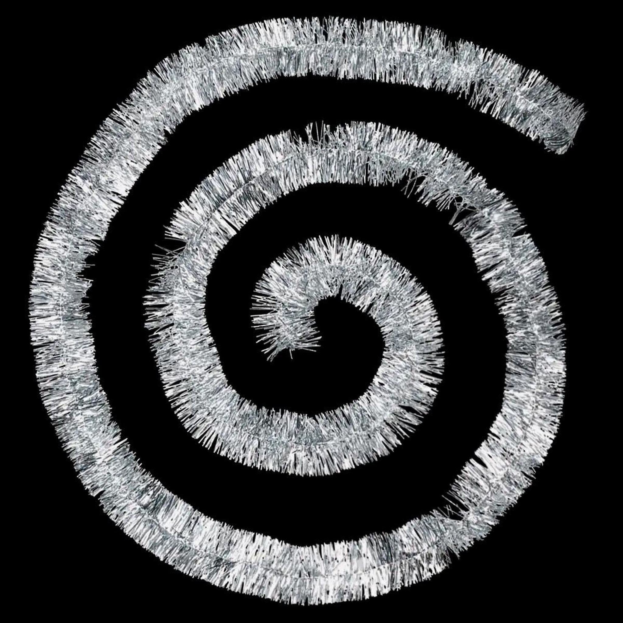 Voir la diapositive 3 : ATMOSPHERA Lot de 3 guirlandes de noël  dana  200cm argent & blanc