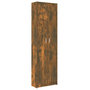 Voir la diapositive 2 : VIDAXL Garde-robe couloir Chene fume 55x25x189 cm Bois d'ingenierie