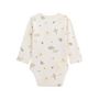 Voir la diapositive 3 : Petit Béguin Lot de 2 bodies bébé manches longues ouverture croisée Câlins