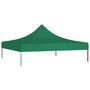 Voir la diapositive 2 : VIDAXL Toit de tente de reception 2x2 m Vert 270 g/m^2