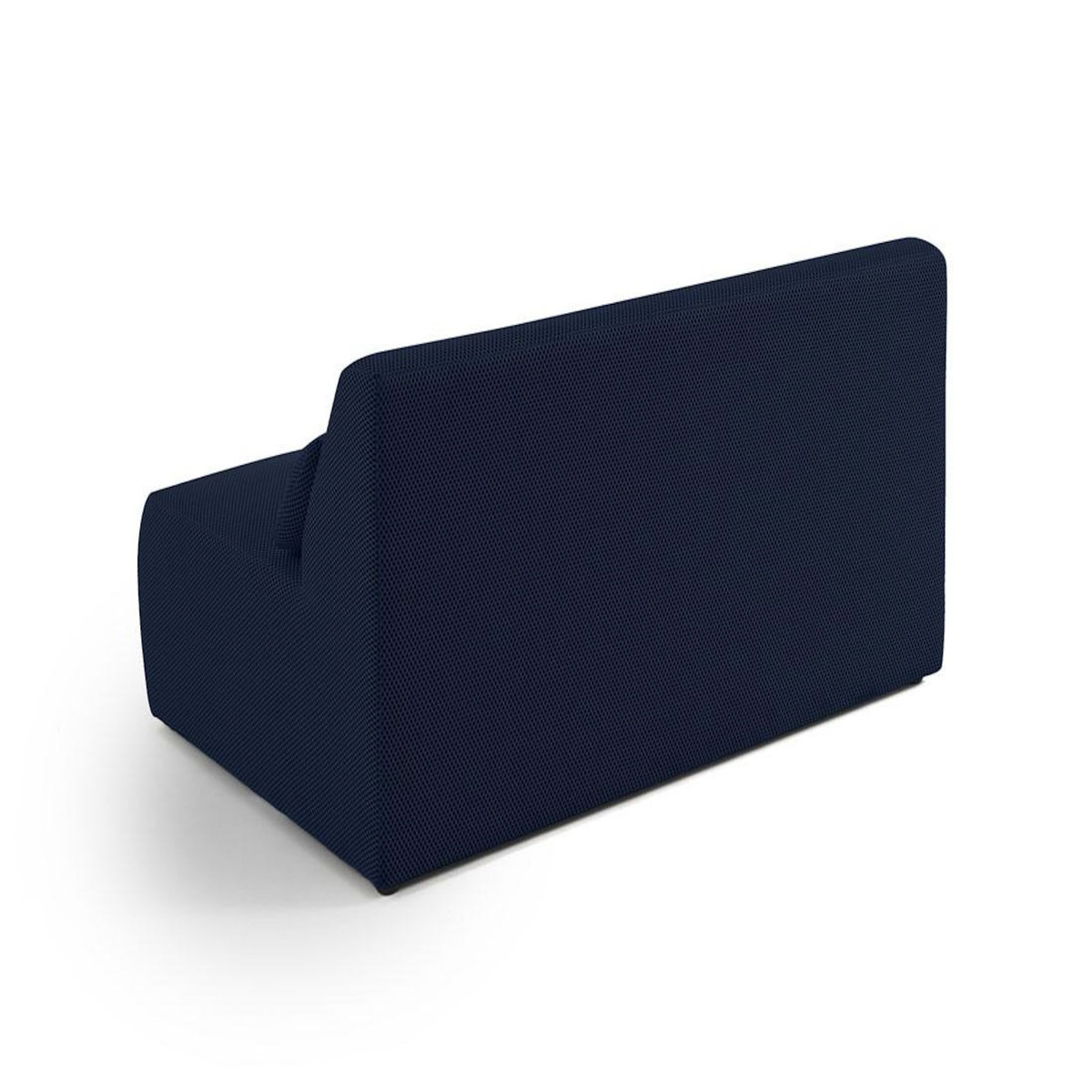 LISA DESIGN Onyx - canapé droit 2 places - en tissu mailles 3d