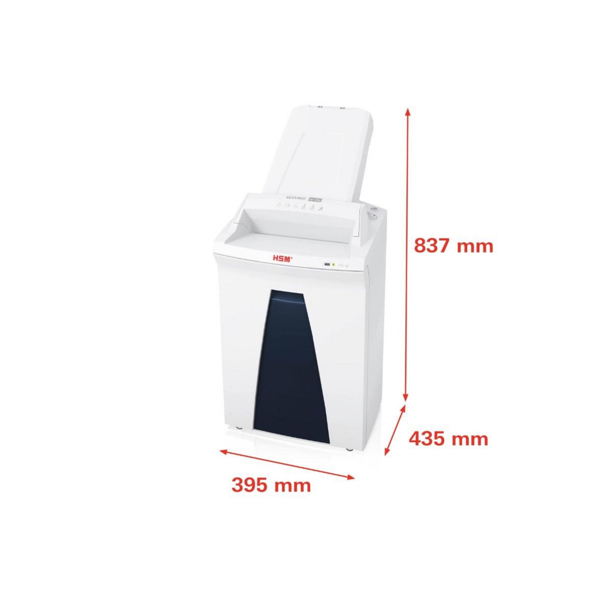 Hsm Destructeur de documents 12-14 feuilles coupe particules 4.5x30mm - 2113111