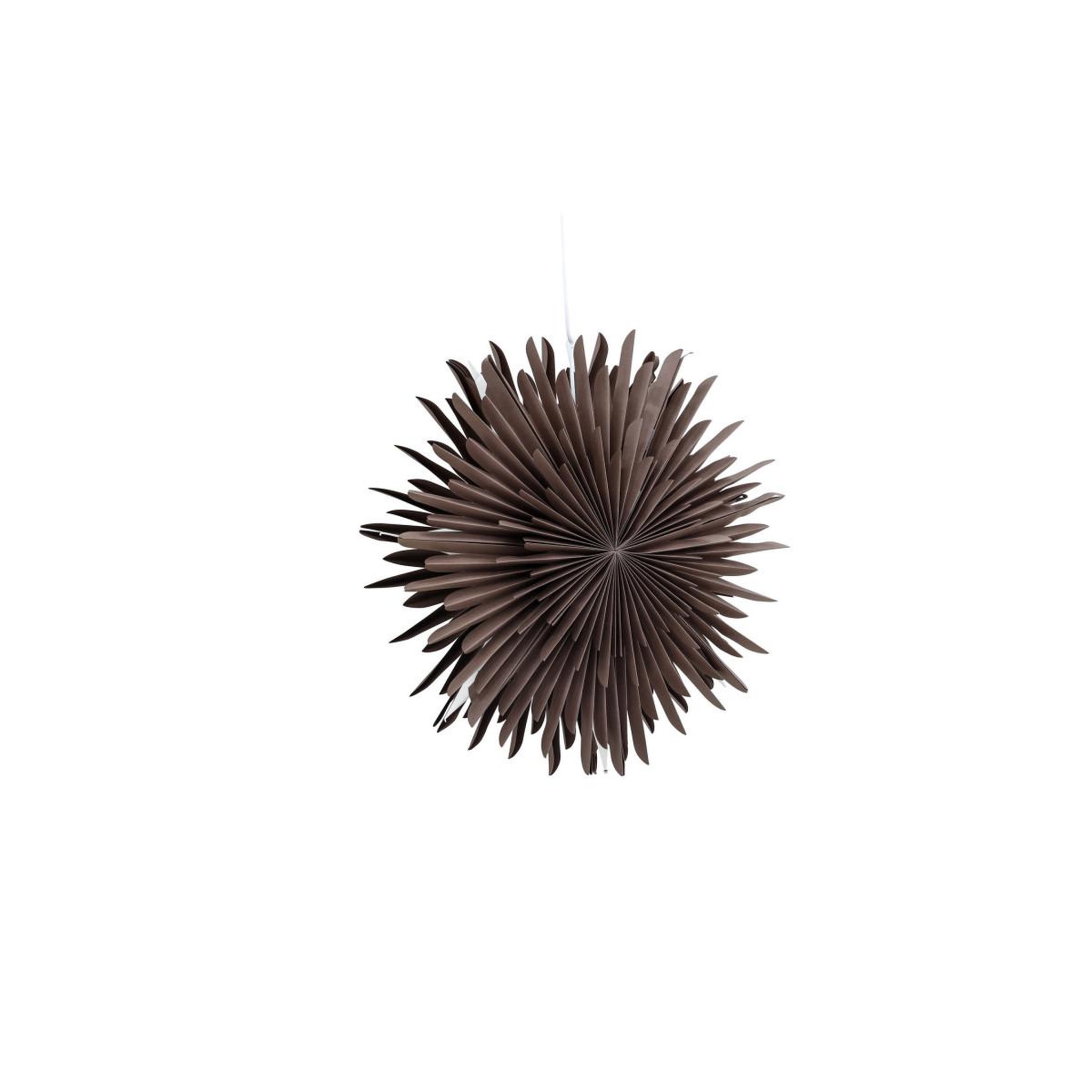 Voir la diapositive 4 : Paris Prix Lampe Suspension Design  Selen  60cm Marron