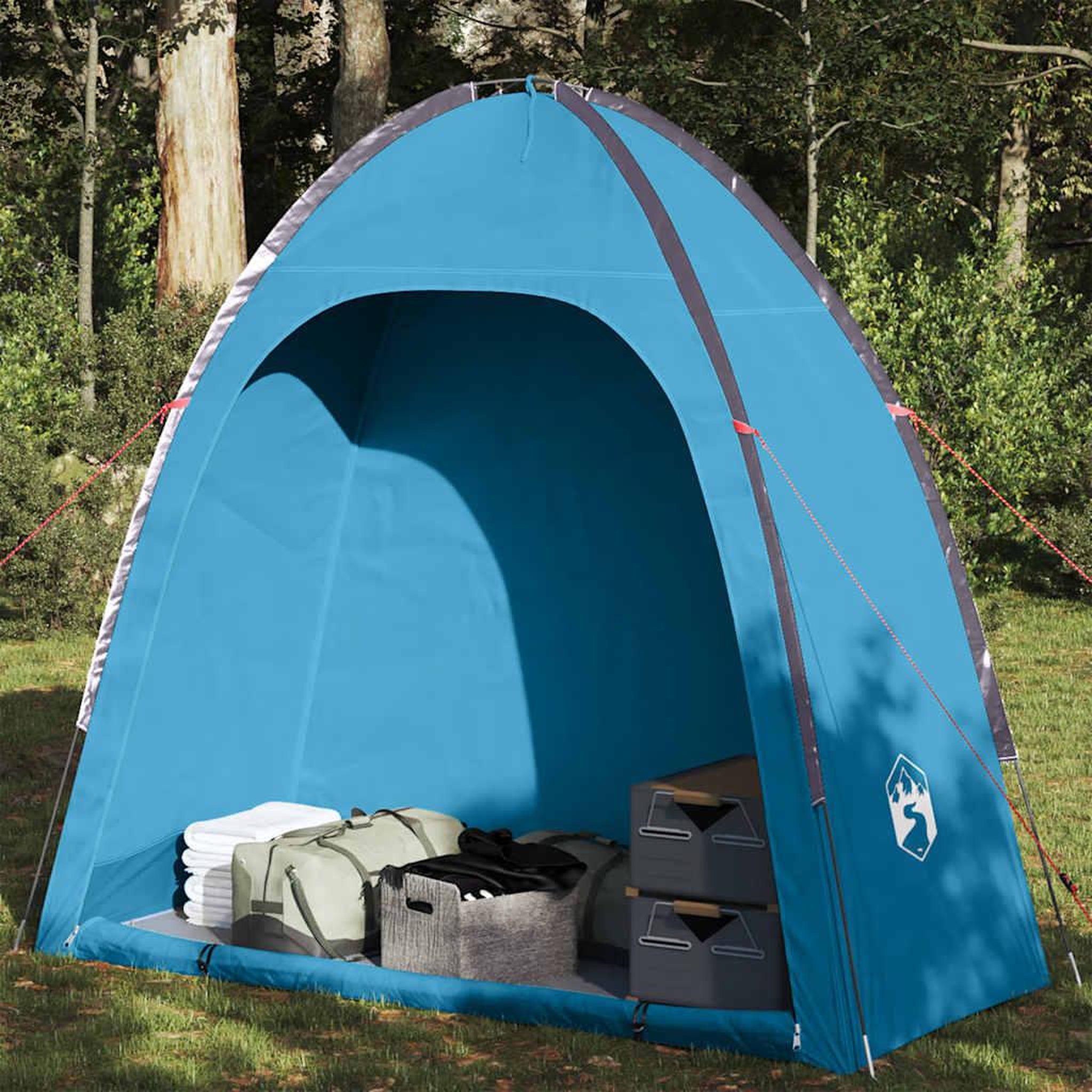 VIDAXL Tente de reception bleu impermeable