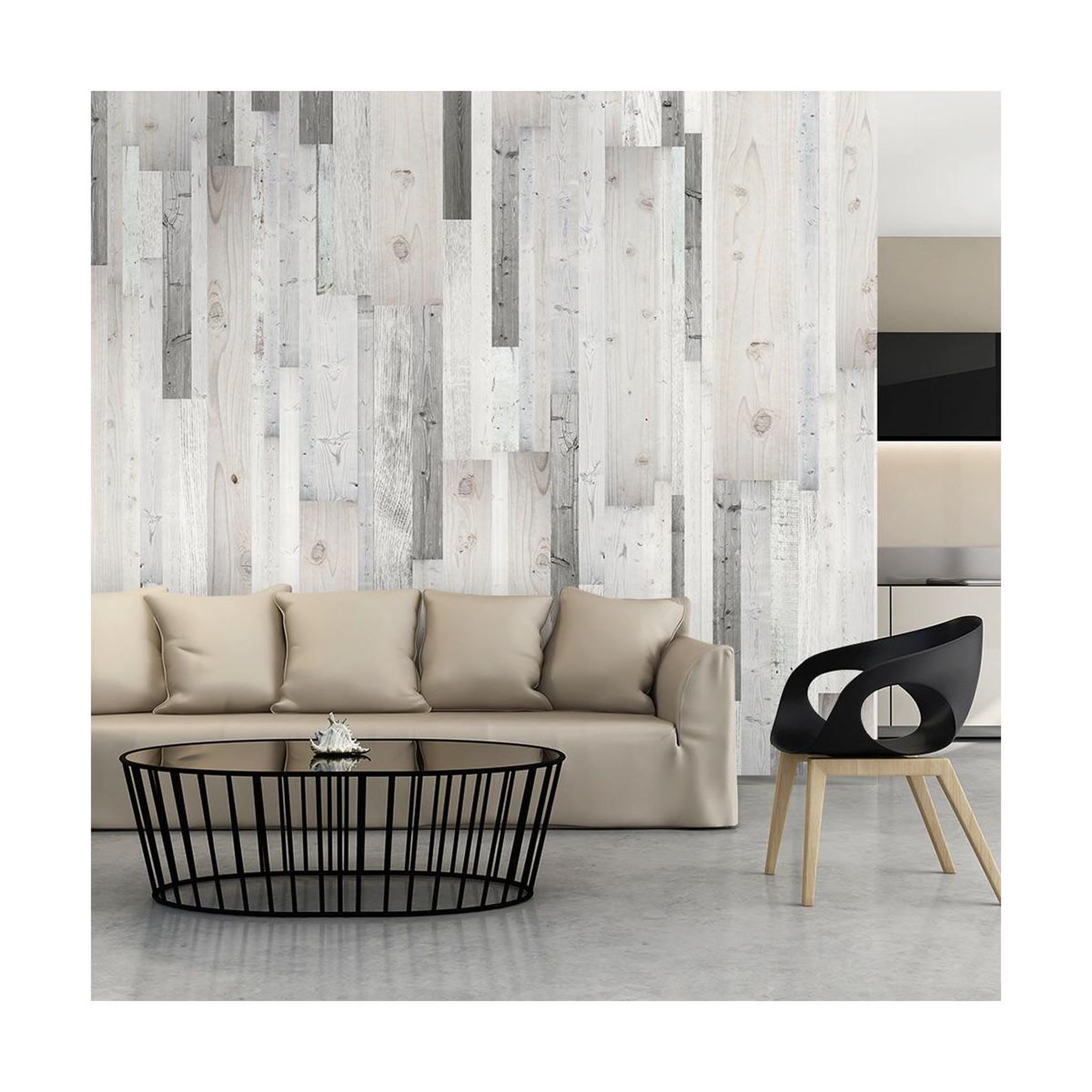 Paris Prix Papier peint  wooden cover  50x1000cm