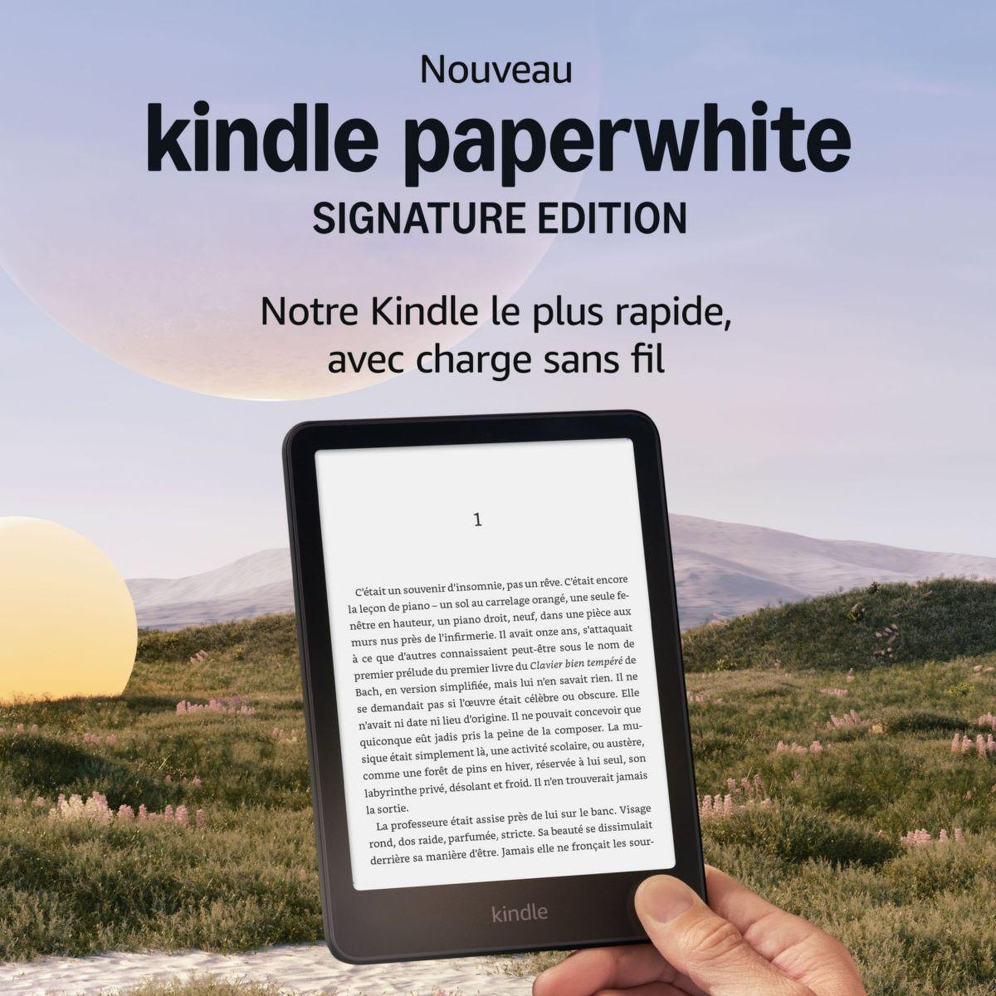 Voir la diapositive 2 : AMAZON Liseuse ebook kindle paperwhite se 32go noir métallisé