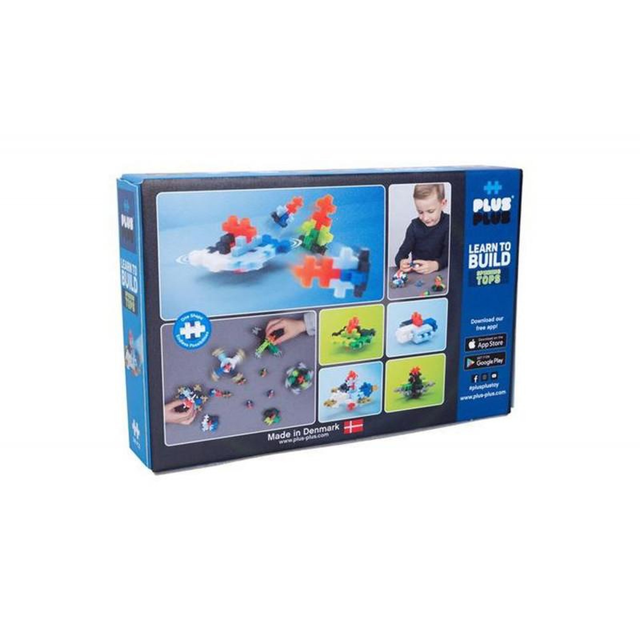 Voir la diapositive 3 : PlusPlus Jeu de construction Plus Plus Kit Découverte Toupies 240 pièces