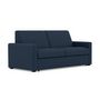 Voir la diapositive 3 : BEST MOBILIER Julia - canapé 3 places convertible express couchage quotidien 140 cm matelas 18 cm en tissu
