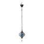 Voir la diapositive 1 : Paris Prix Lampe Suspension Mosaïque  Neal  18cm Bleu