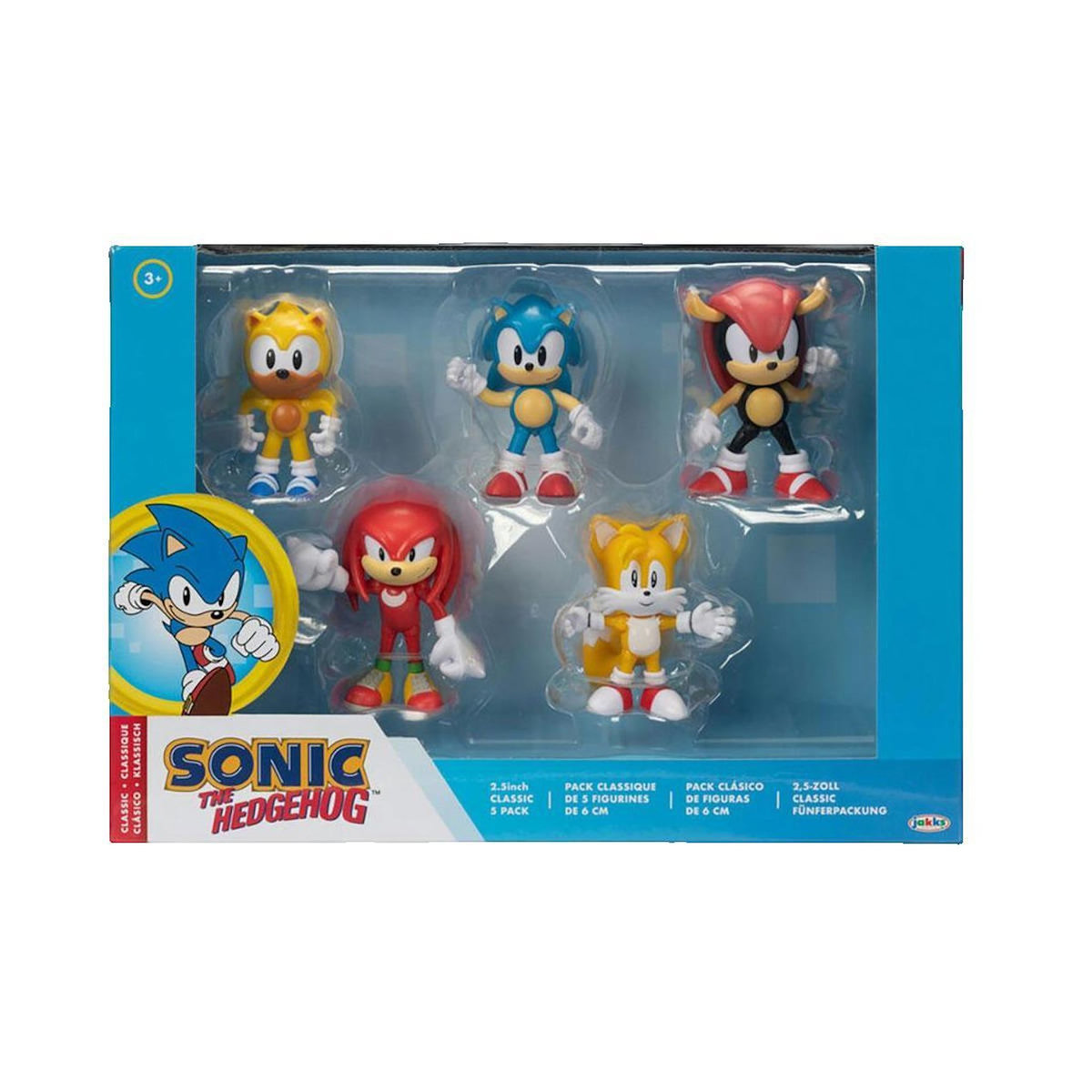 Jakks Pacific Figurines Sonic jakks-pacific Set de 5 figurines articulées colorées
