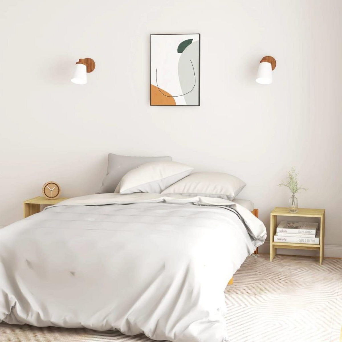 VIDAXL Tables de chevet 2 pcs 40x30,5x40 cm Bois de pin massif