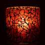 Voir la diapositive 3 : Paris Prix Photophore Design en Verre  Ido  16cm Marron