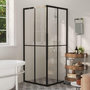 Voir la diapositive 1 : VIDAXL Cabine de douche ESG 80x80x180 cm
