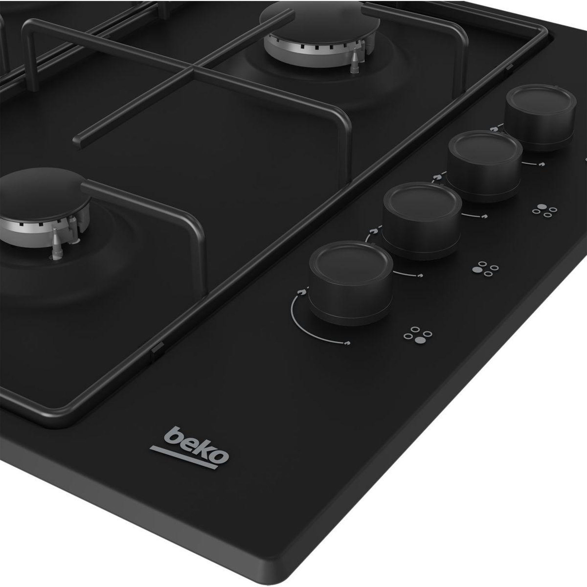 Voir la diapositive 4 : Beko Plaque gaz higg64123sb