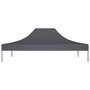 Voir la diapositive 3 : VIDAXL Toit de tente de reception 4,5x3 m Anthracite 270 g/m^2