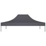 Voir la diapositive 3 : VIDAXL Toit de tente de reception 4,5x3 m Anthracite 270 g/m^2