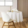 Voir la diapositive 2 : Paris Prix Nappe Ronde Imprimé  Piana  180cm Naturel