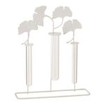 Paris Prix Vase Déco Fleurs  3 Porteurs  32cm Blanc