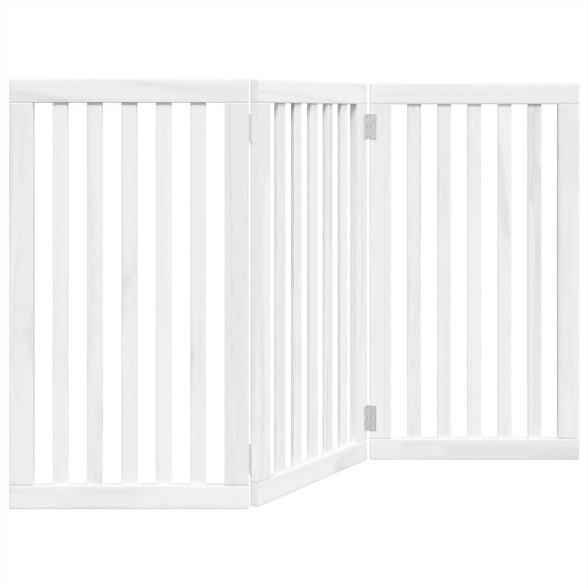 Voir la diapositive 2 : VIDAXL Barriere pour chien pliable 3 panneaux 150 cm bois de peuplier