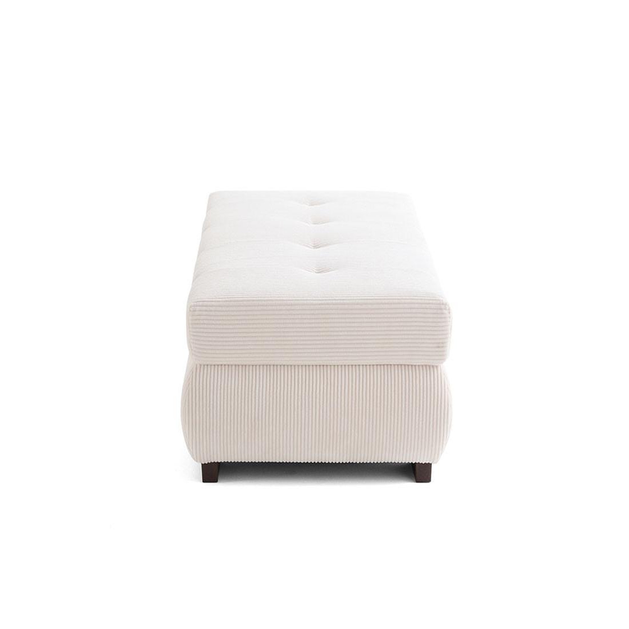 Voir la diapositive 5 : LISA DESIGN Vermont - pouf d'appoint - en velours côtelé