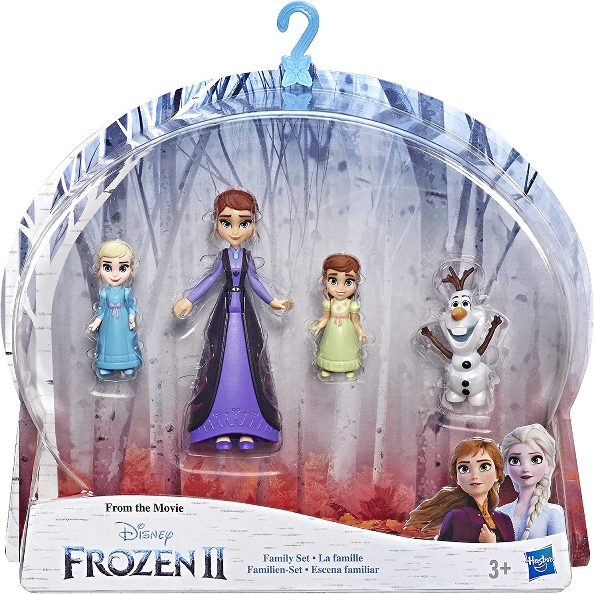 Voir la diapositive 2 : HASBRO Coffret mini figurines Reines des neiges 2 Anna, Elsa, Iduna et Olaf