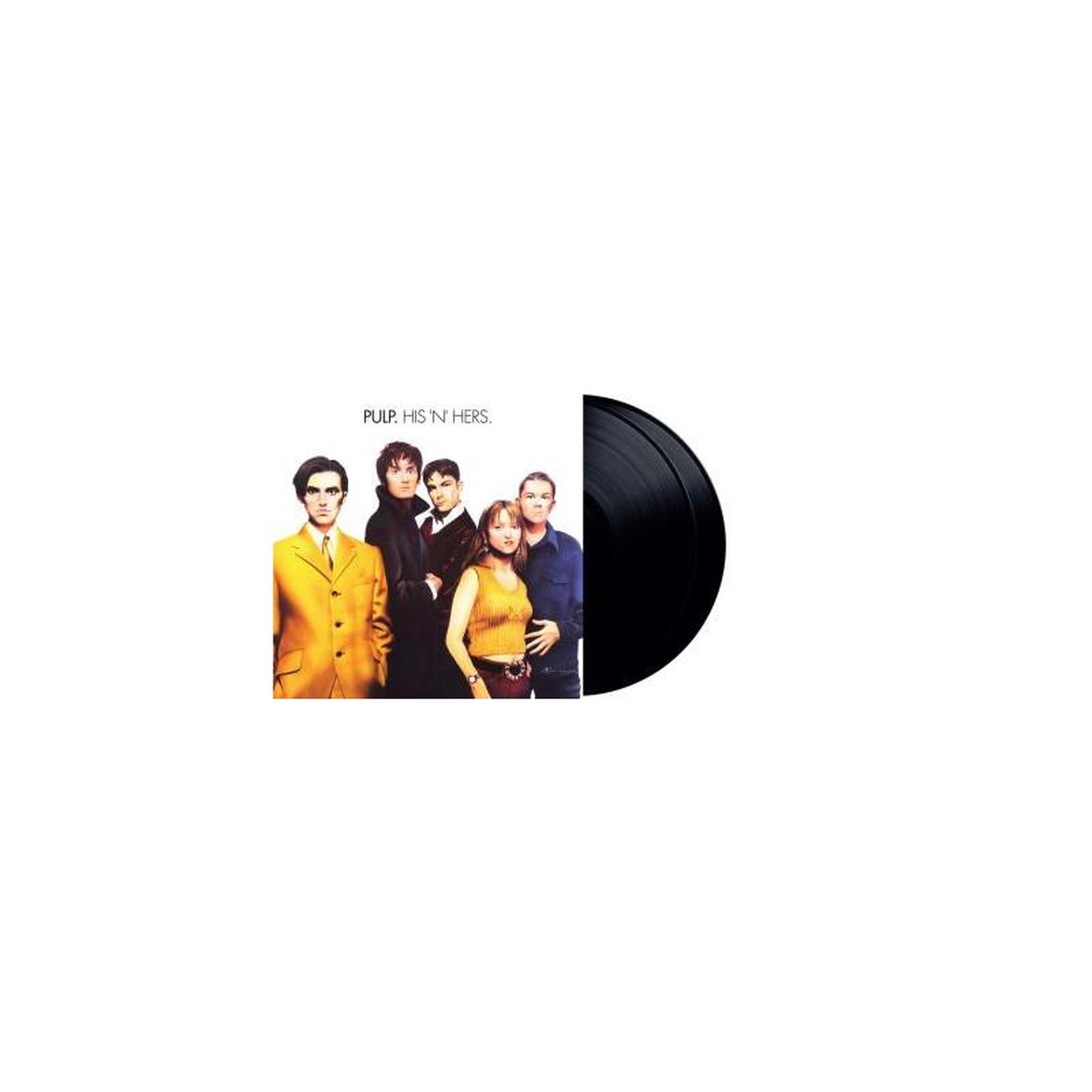 Vinyle single disc pulp his ‘n' hers noir