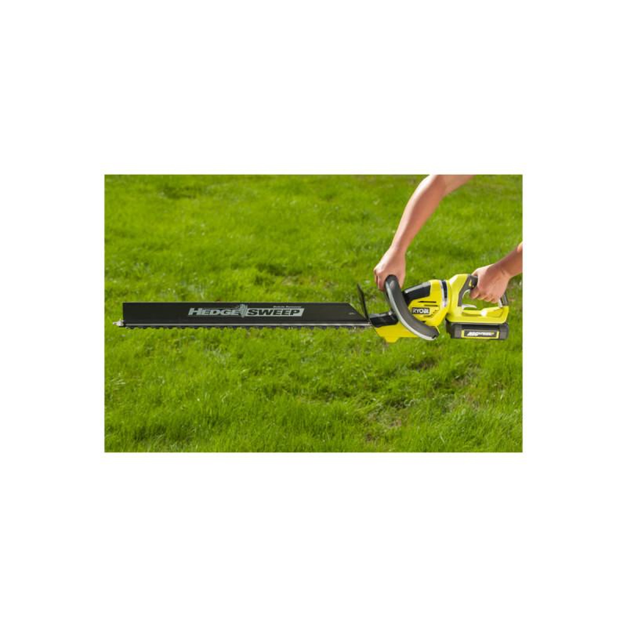 Voir la diapositive 4 : Ryobi Taille-haies RYOBI 36V - 1 batterie 2,0 Ah - 1 chargeur - RHT36C61R20S