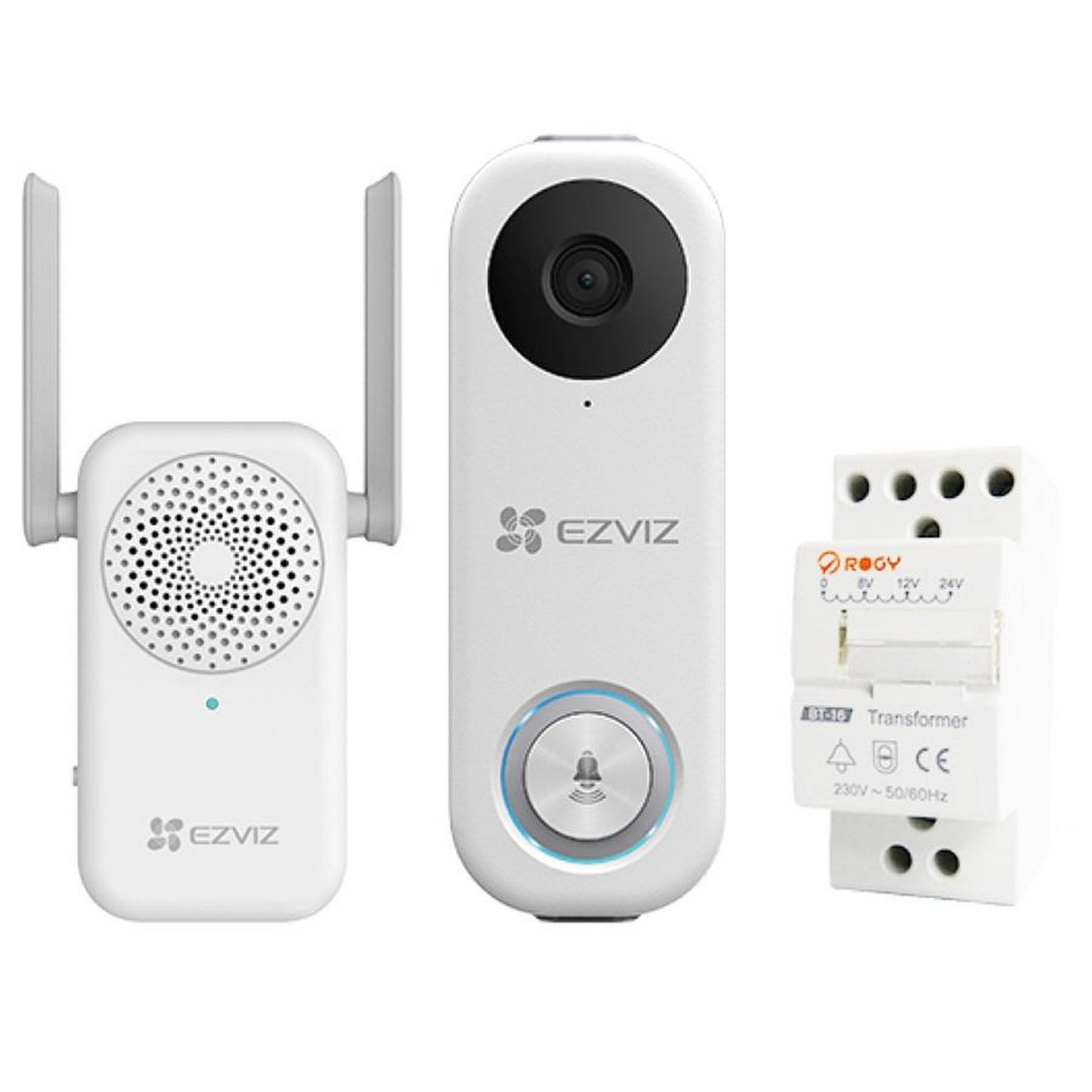 EZVIZ Kit de sonnette vidéo wi-fi - db1ckit