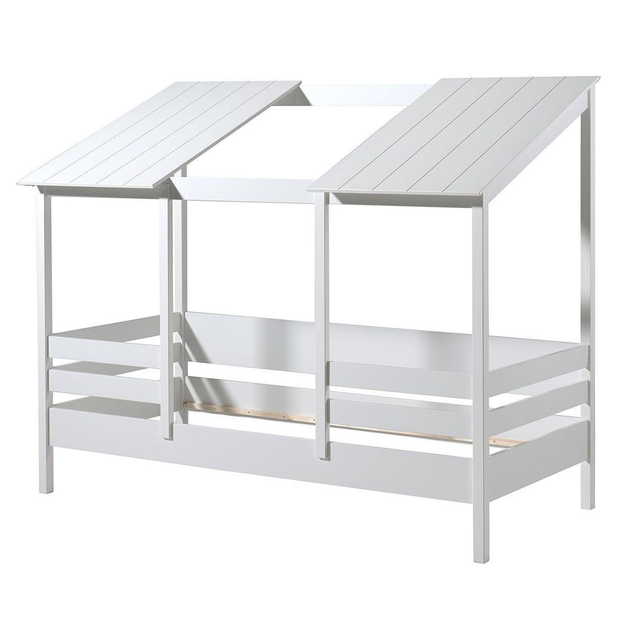 Voir la diapositive 5 : Paris Prix Pack - lit cabane enfant & tiroir  housebed ii  90x200cm blanc