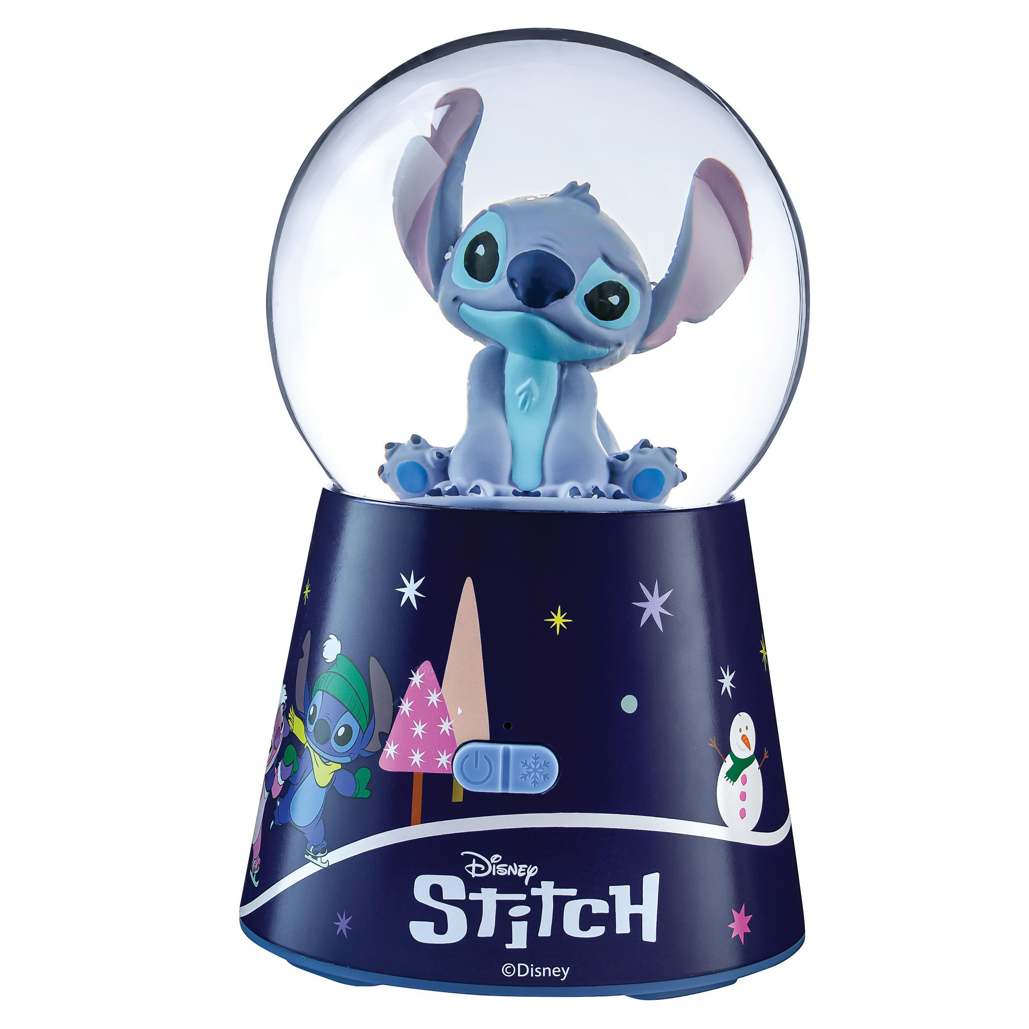 Lexibook Enceinte Bluetooth Boule à neige Stitch