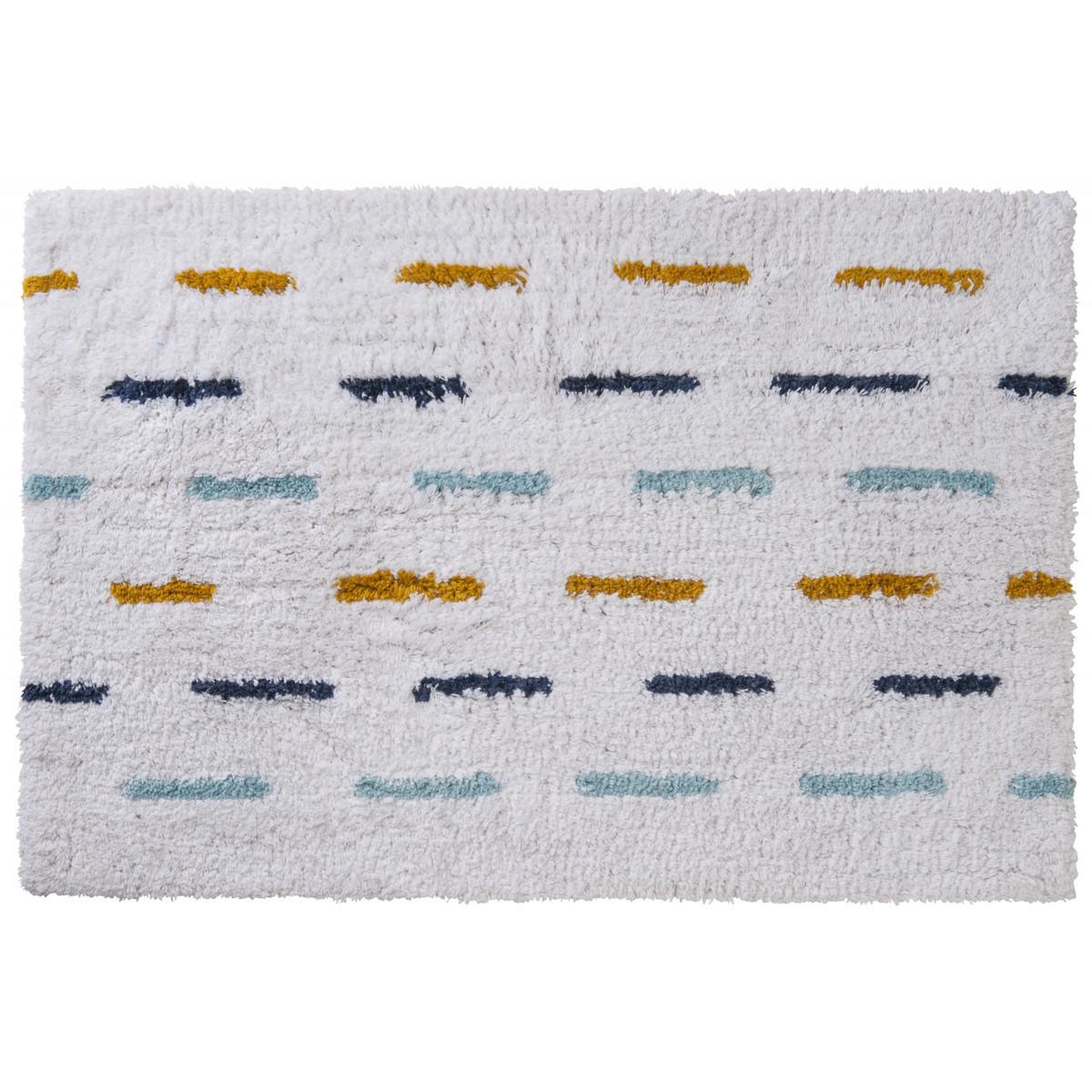 GUY LEVASSEUR Tapis déco enfant en coton 50x80cm