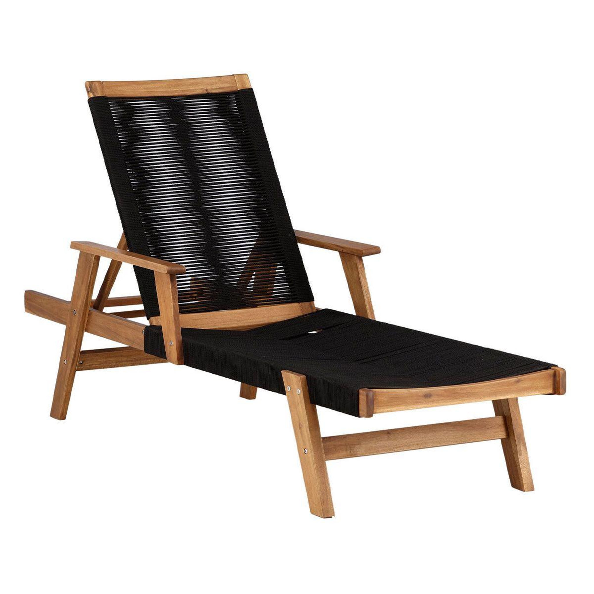 Paris Prix Chaise longue en bois  little john  115cm naturel