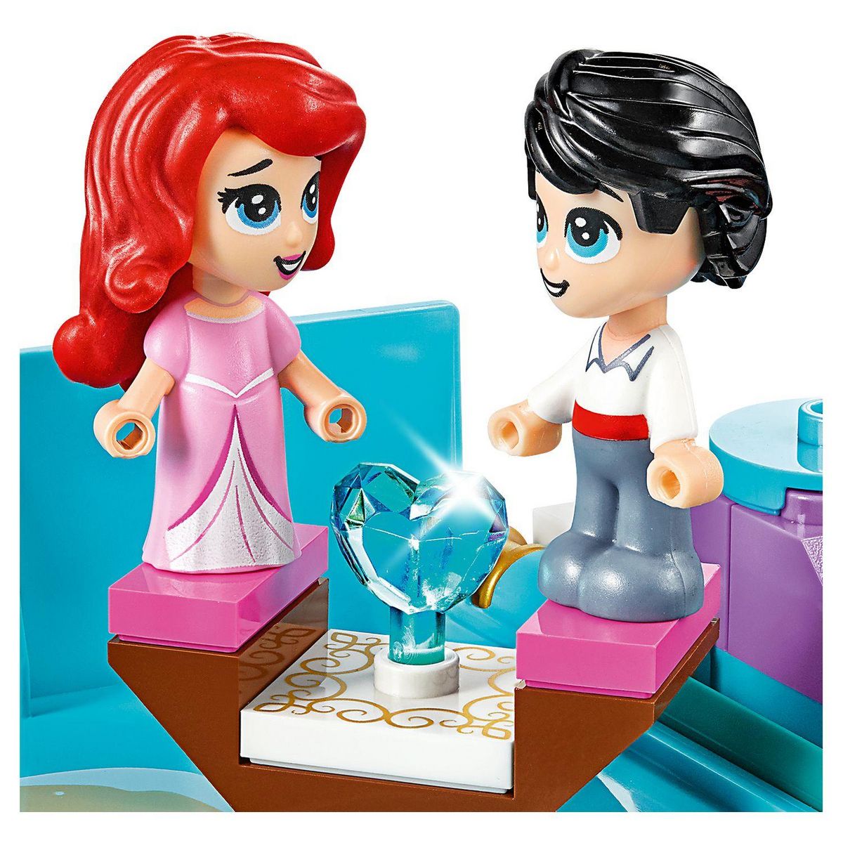 LEGO Princesses Disney 43176- Les Aventures d'Ariel dans un Livre de Contes