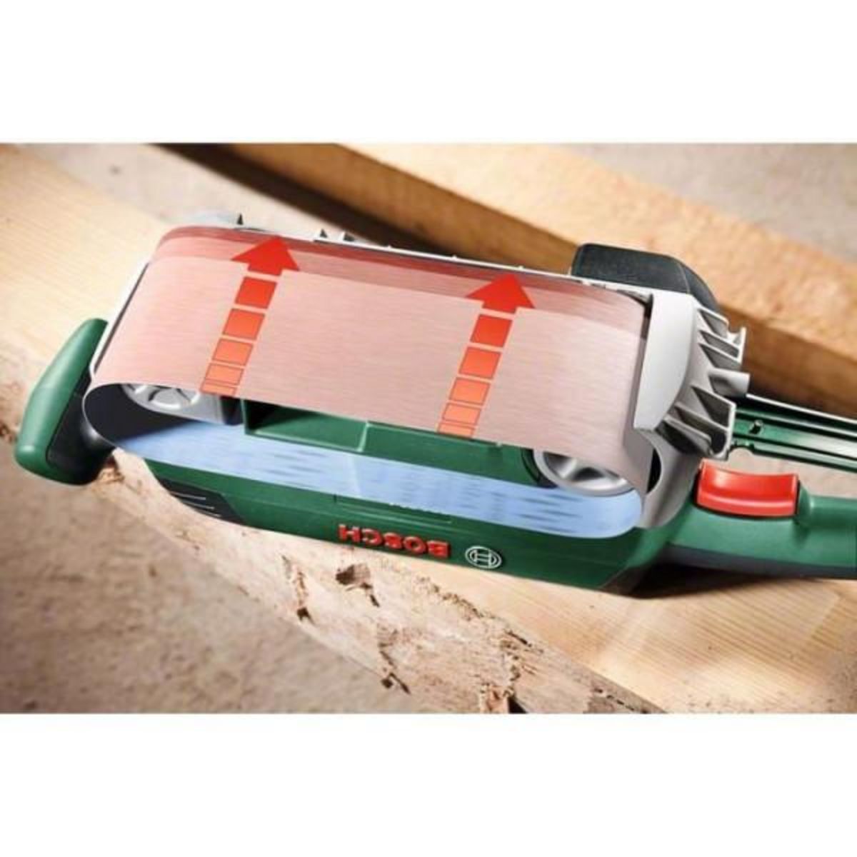BOSCH Ponceuse a bande Bosch - PBS 75 A - 710W