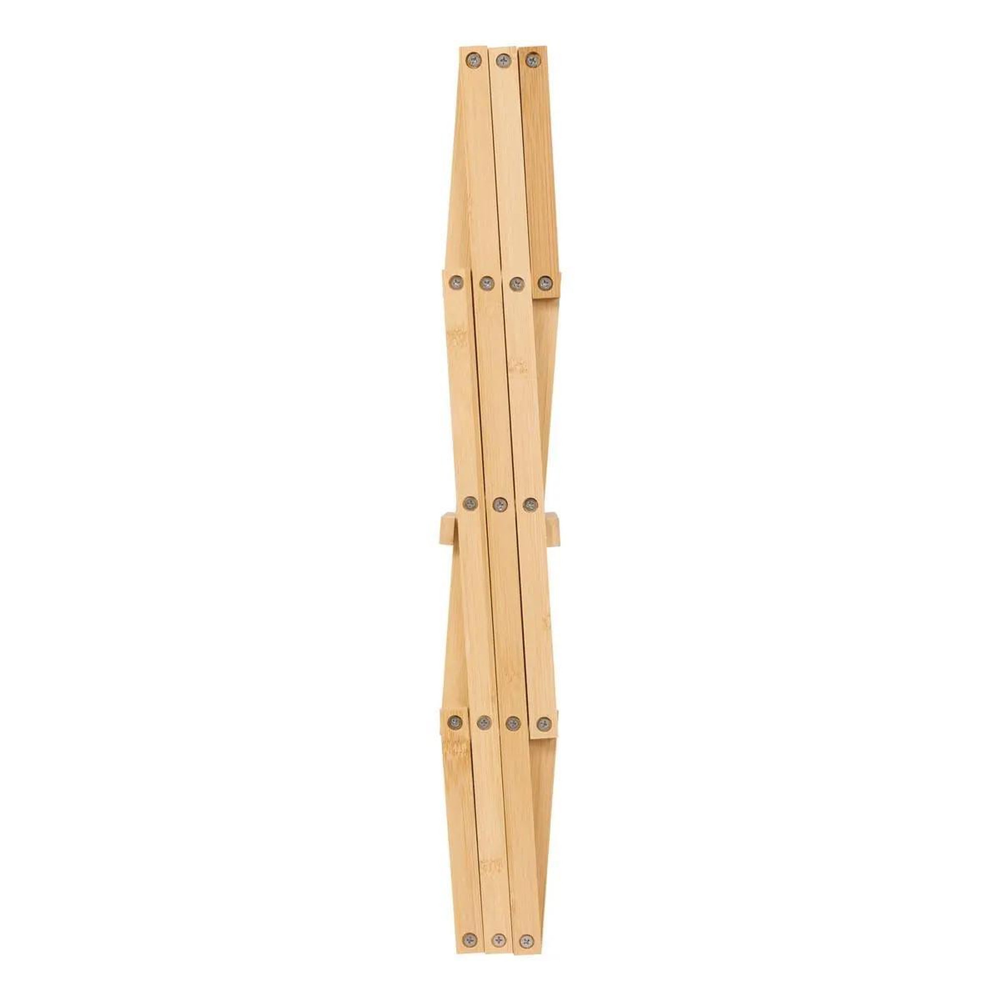 Voir la diapositive 2 : FIVE Porte-bouteilles pliant  bambou  55cm naturel