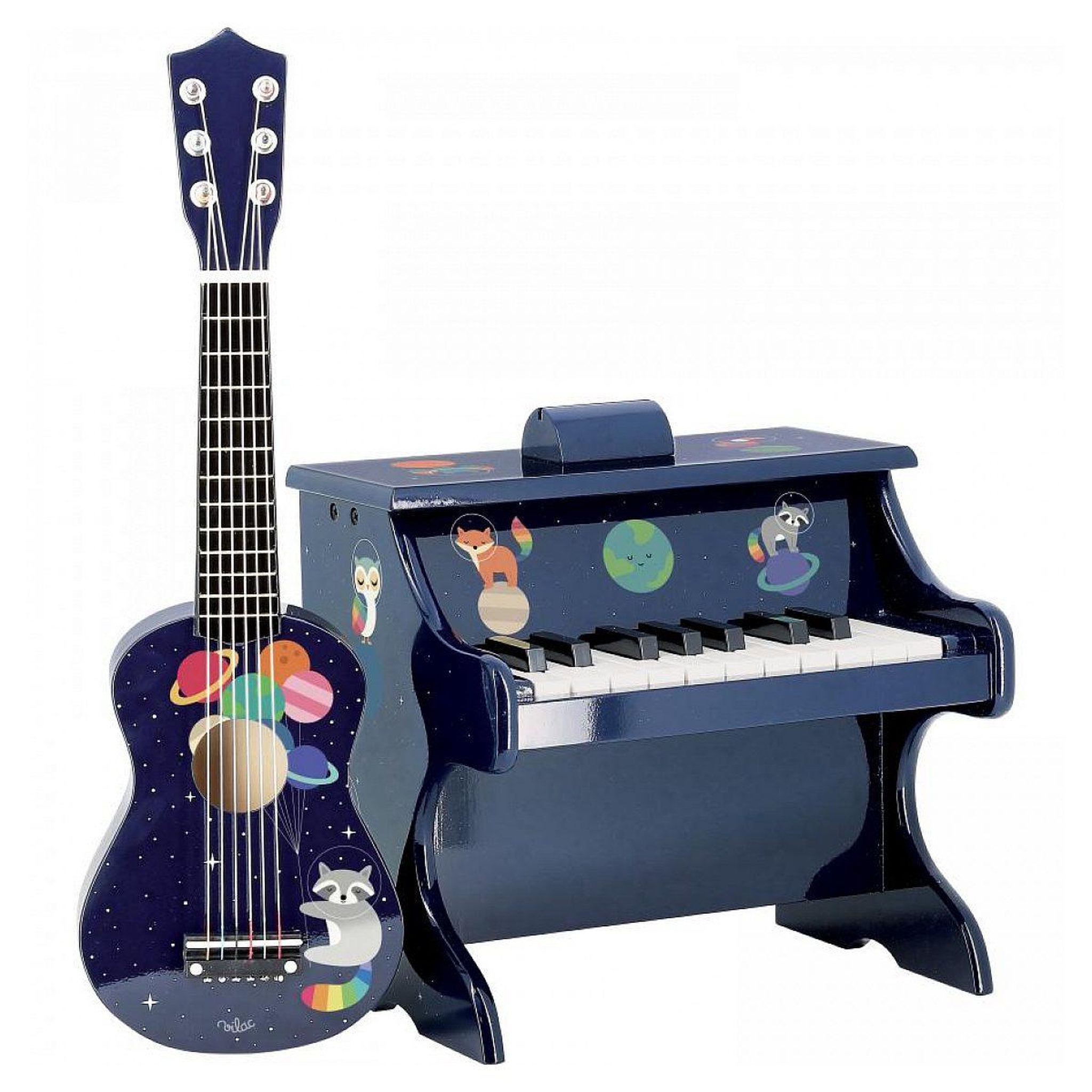 Voir la diapositive 3 : Vilac Guitare arc-en-ciel - andy westface
