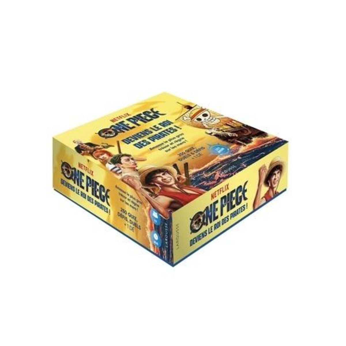 ONE PIECE DEVIENS LE ROI DES PIRATES ! AMASSE LE PLUS GROS TRESOR ET REGNE SUR LES MERS ! AVEC 250 QUIZ, DUELS & DEFIS + 1 DE, Fernandez Fabien