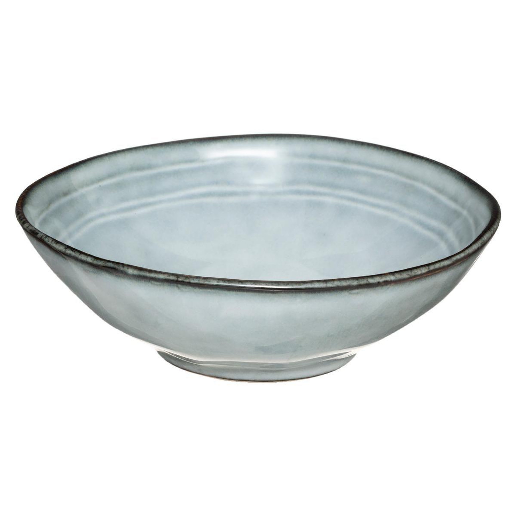Voir la diapositive 2 : SECRET DE GOURMET Lot de 6 bols ronds design  flower  15cm bleu
