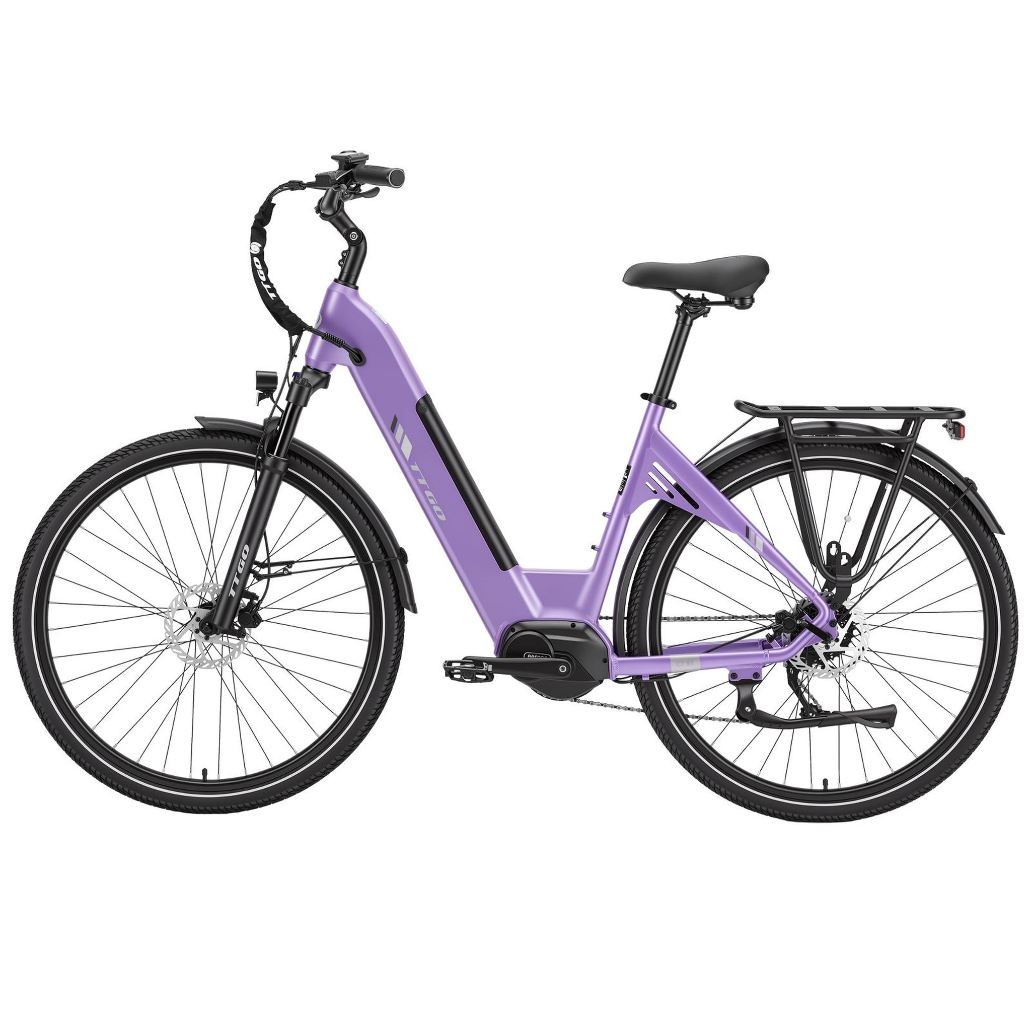 Voir la diapositive 1 : TTGO Vélo électrique TTGO C7 SE 28  à moteur central