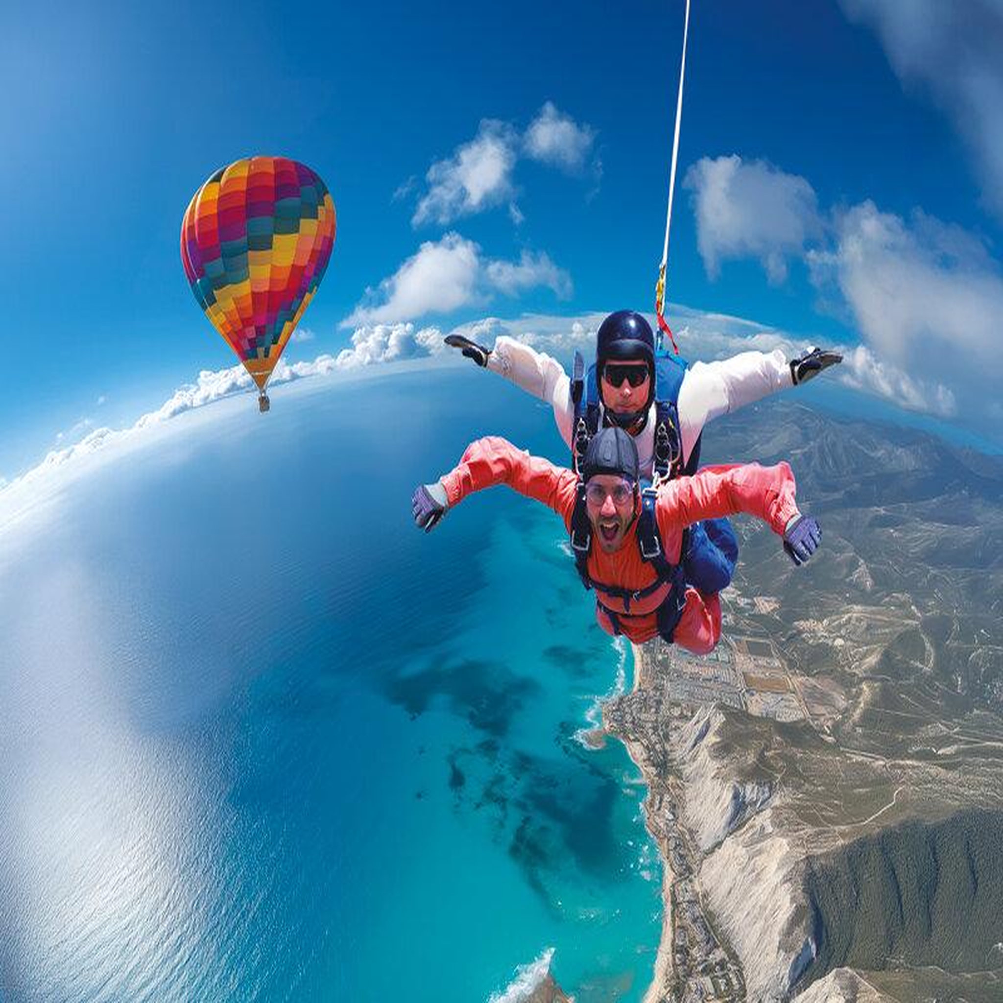 Voir la diapositive 4 : Smartbox Frissons et parachute - Coffret Cadeau Sport & Aventure