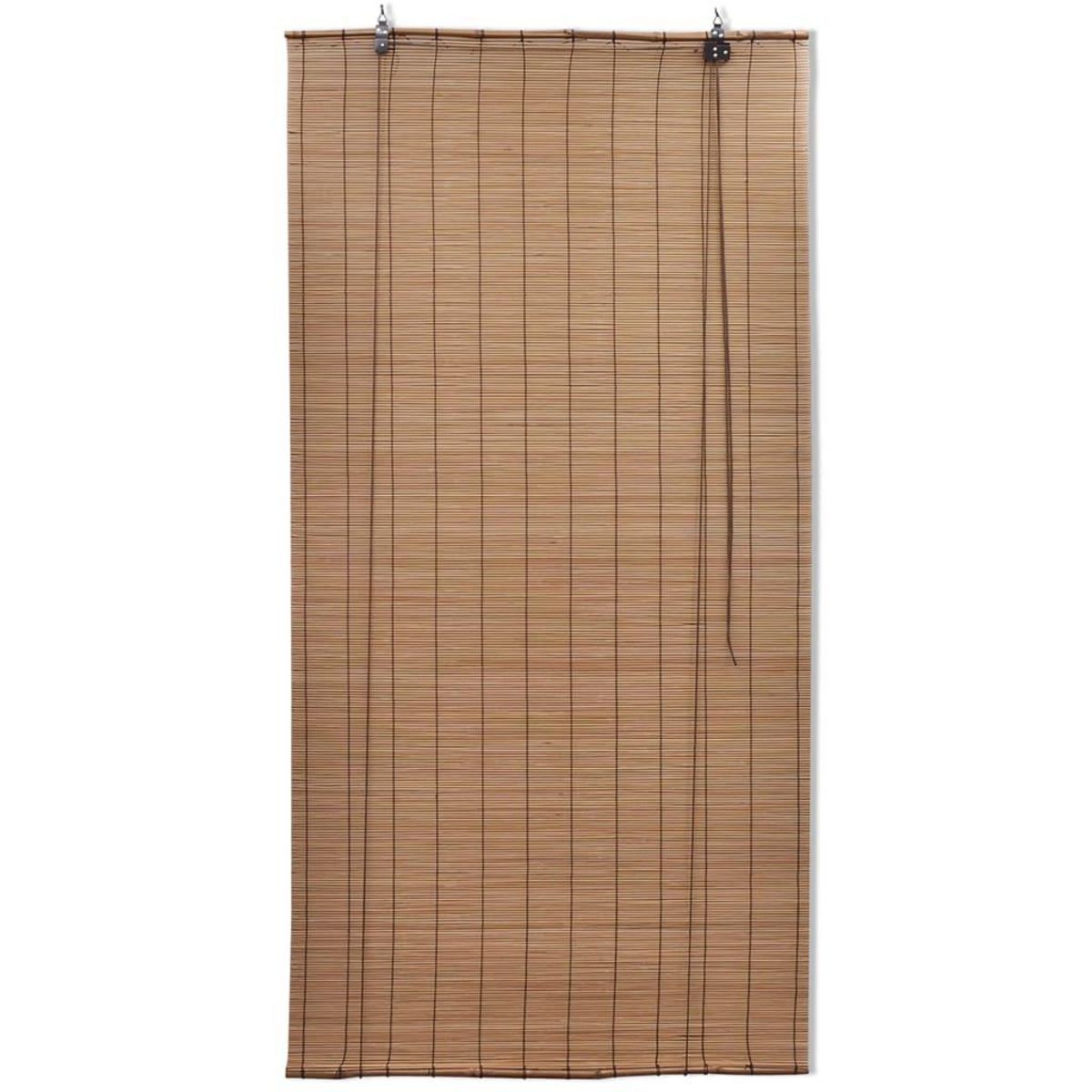 VIDAXL Store roulant Bambou Marron 140x160 cm
