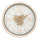 ATMOSPHERA Horloge Murale Mécanisme  Sonika  49cm Beige