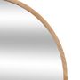 Voir la diapositive 3 : ATMOSPHERA Miroir arche en bois - 60 x 90 cm - Beige