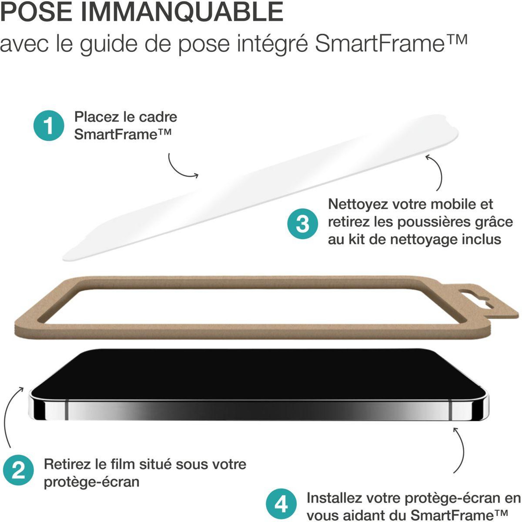 Voir la diapositive 5 : Bigben Connected Protège écran honor magic 7 lite verre trempé